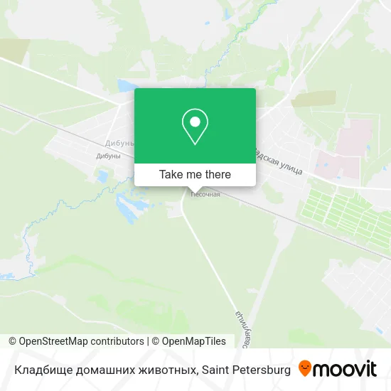 Кладбище домашних животных map