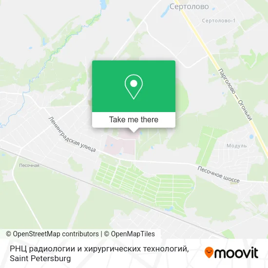 РНЦ радиологии и хирургических технологий map