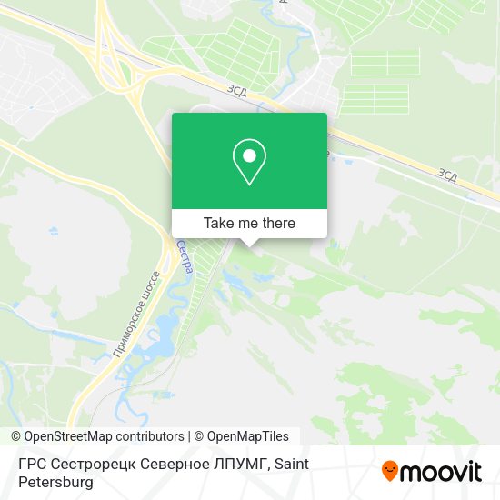 ГРС Сестрорецк Северное ЛПУМГ map