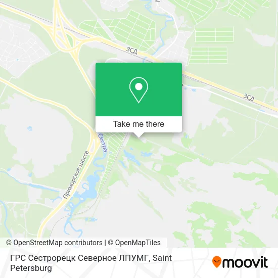 ГРС Сестрорецк Северное ЛПУМГ map