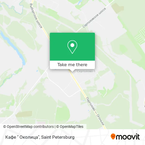 Кафе " Околица" map