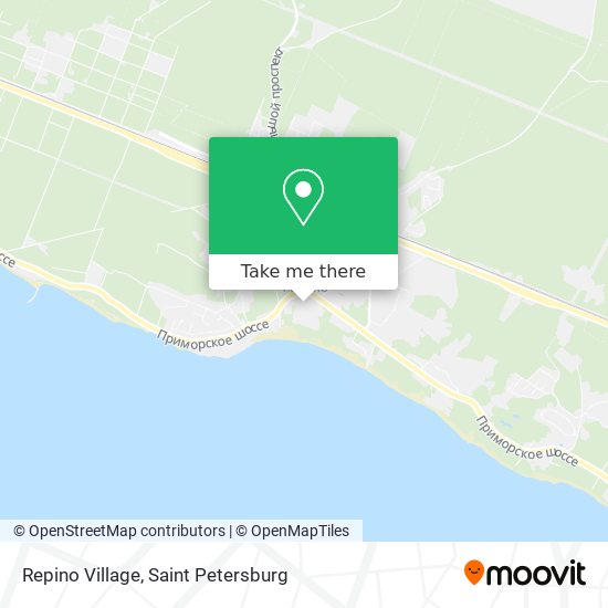 Repino Village map
