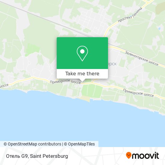 Отель G9 map