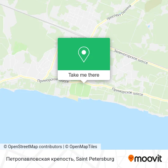 Петропавловская крепость map