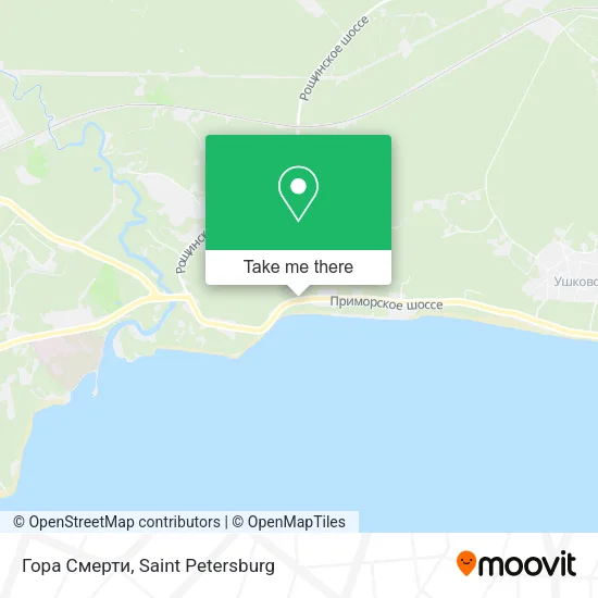 Гора Смерти map
