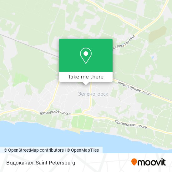 Водоканал map