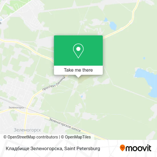 Кладбище Зеленогорска map