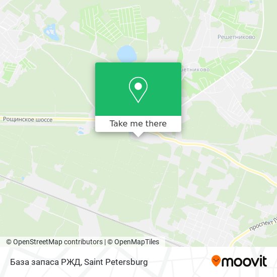 База запаса РЖД map