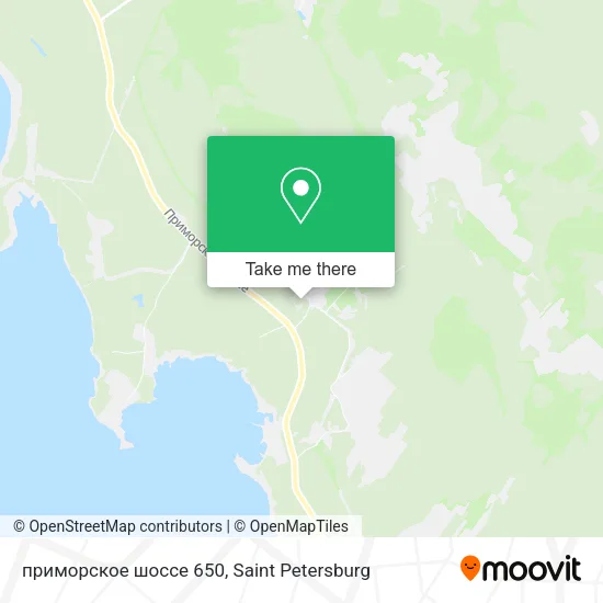 приморское шоссе 650 map
