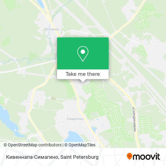 Кивеннапа-Симагино map