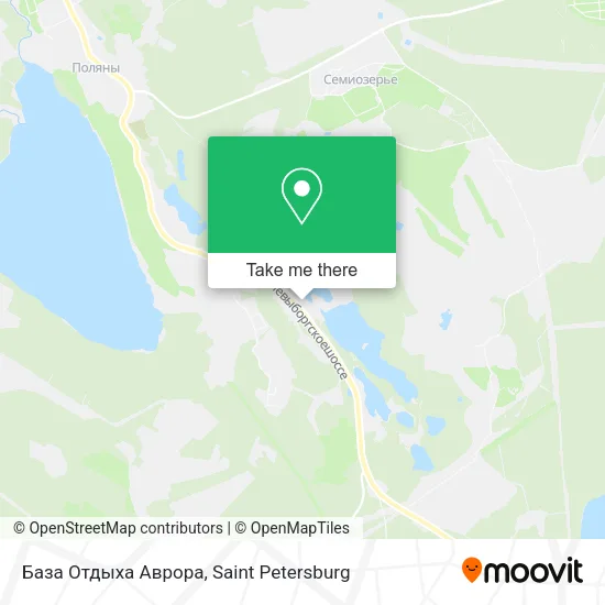 База Отдыха Аврора map