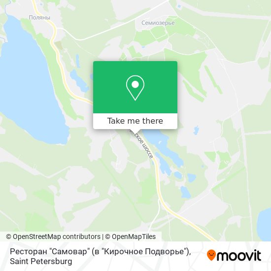 Ресторан "Самовар" (в "Кирочное Подворье") map
