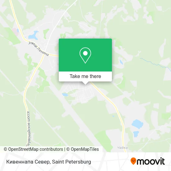 Кивеннапа Север map