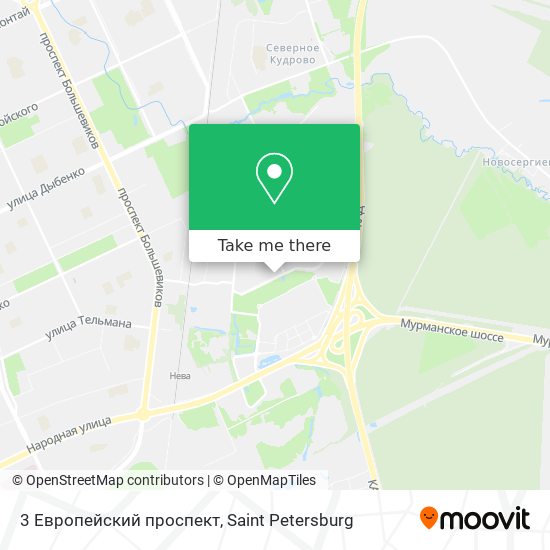 3 Европейский проспект map