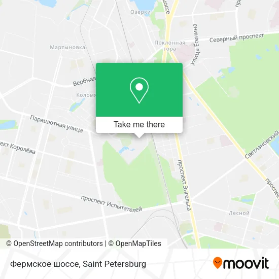 Фермское шоссе map