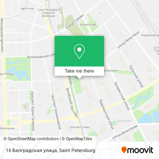 16 Белградская улица map