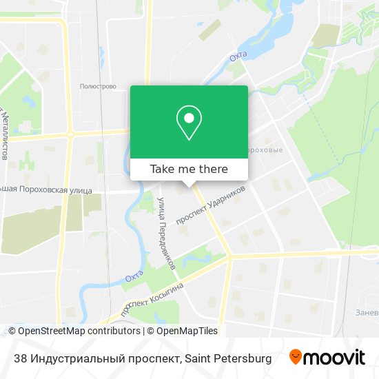 38 Индустриальный проспект map