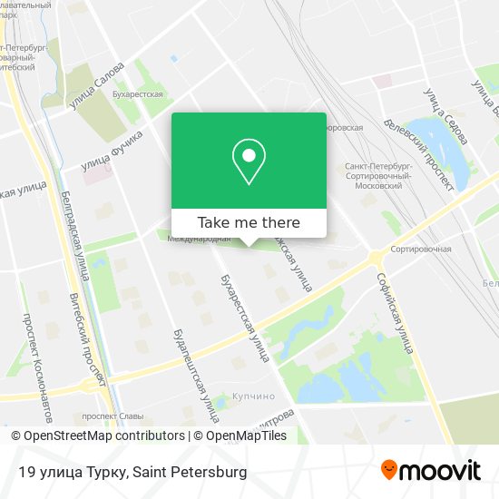 19 улица Турку map
