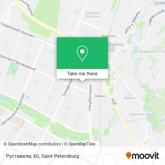 Руставели, 60 map