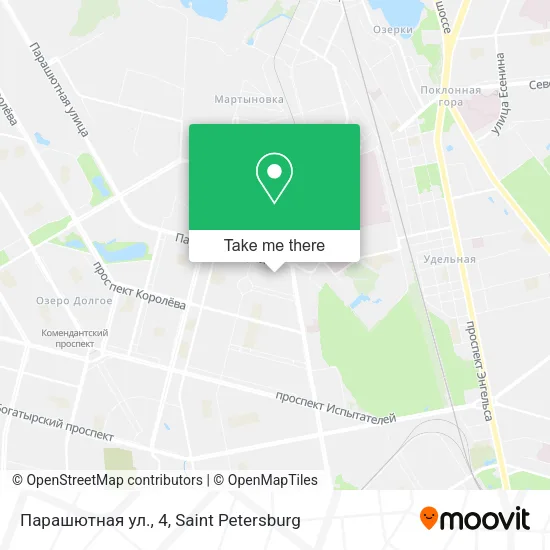 Парашютная ул., 4 map