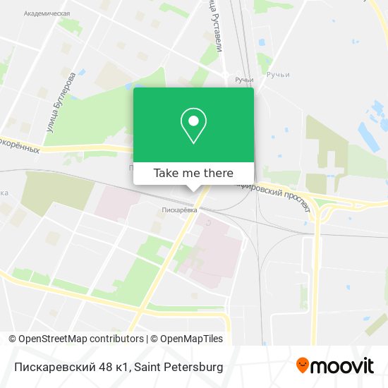 Пискаревский 48 к1 map