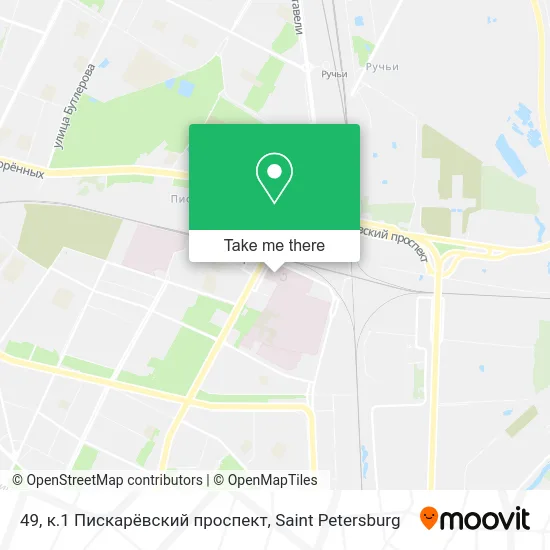 49, к.1 Пискарёвский проспект map