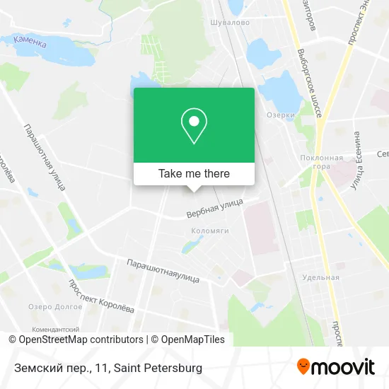 Земский пер., 11 map