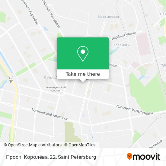 Просп. Королёва, 22 map