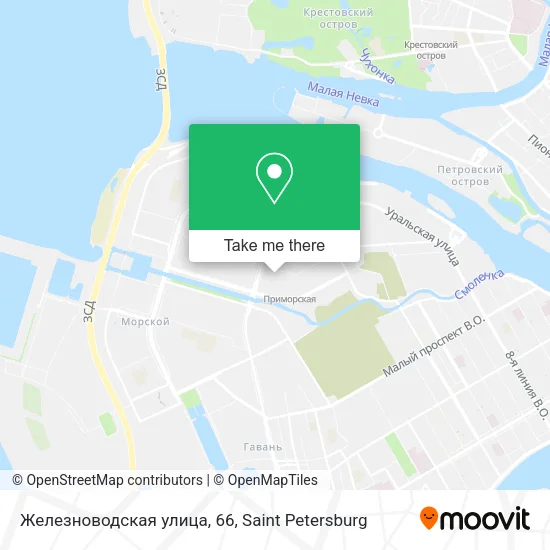Железноводская улица, 66 map