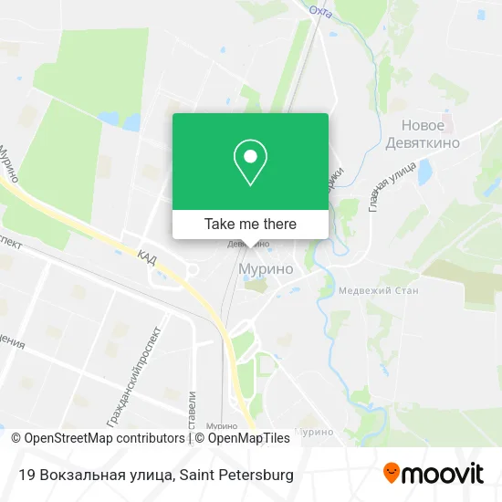 19 Вокзальная улица map