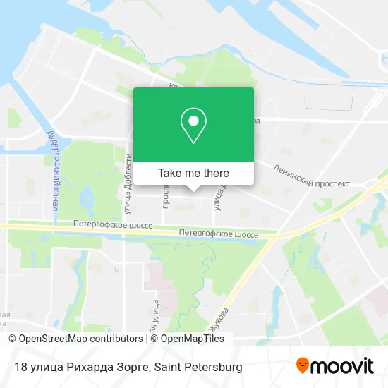 18 улица Рихарда Зорге map