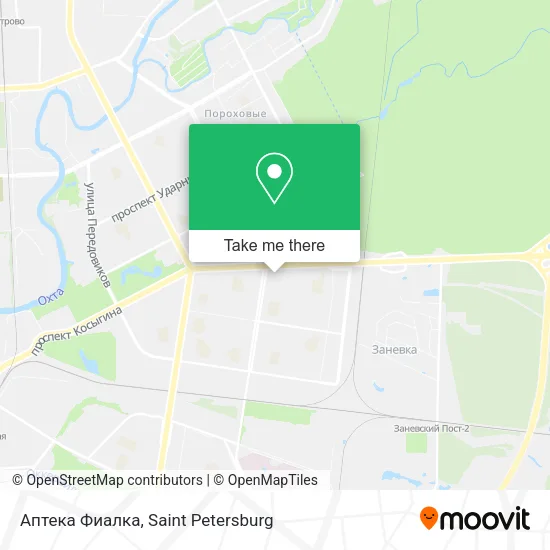 Аптека Фиалка map