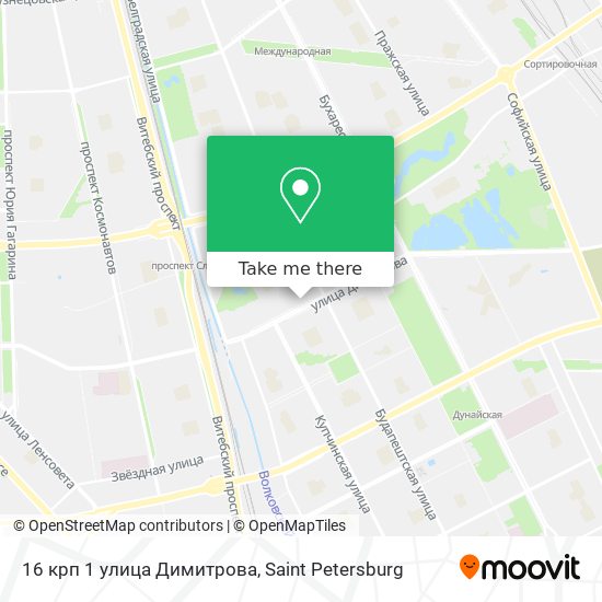 16 крп 1 улица Димитрова map