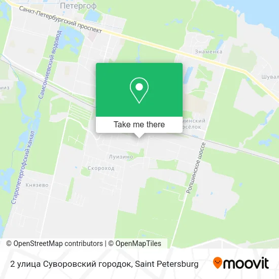 2 улица Суворовский городок map