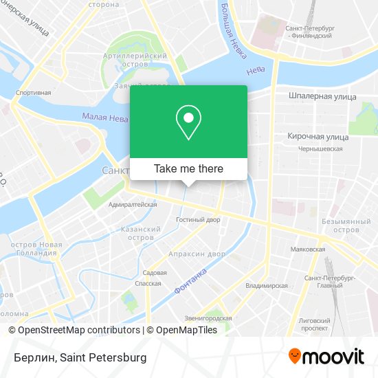 Берлин map