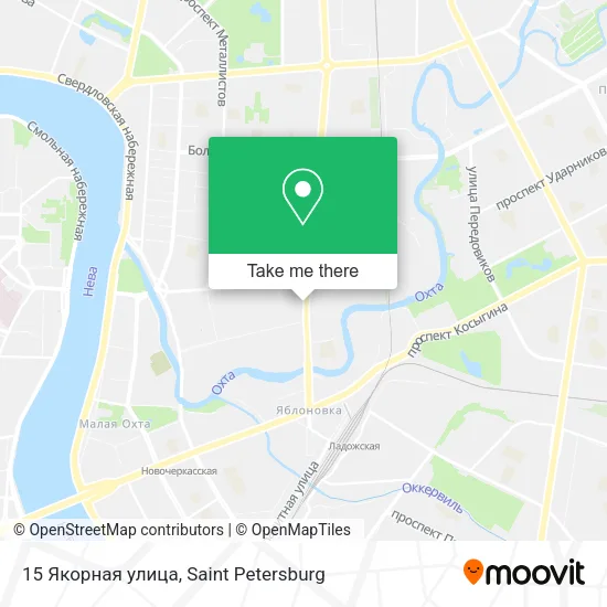 15 Якорная улица map