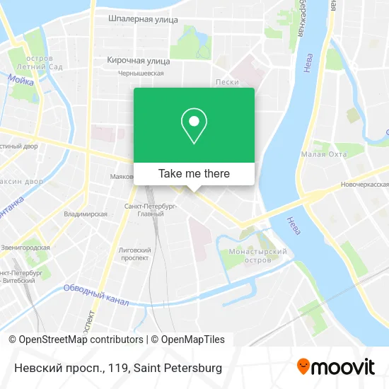 Невский просп., 119 map