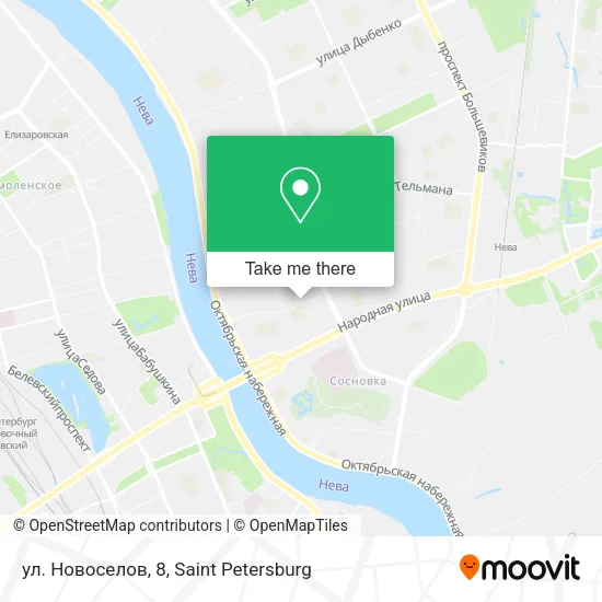 ул. Новоселов, 8 map