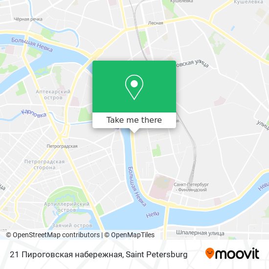 21 Пироговская набережная map