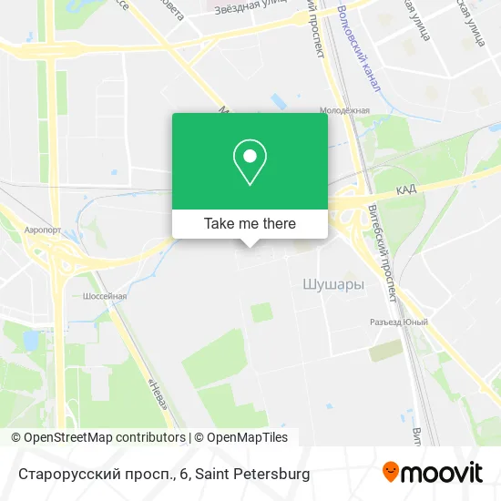 Старорусский просп., 6 map