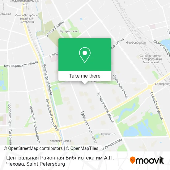 Центральная Районная Библиотека им А.П. Чехова map