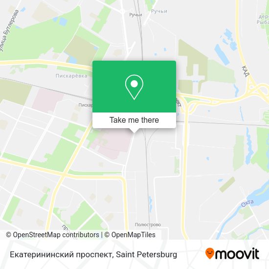 Екатерининский проспект map