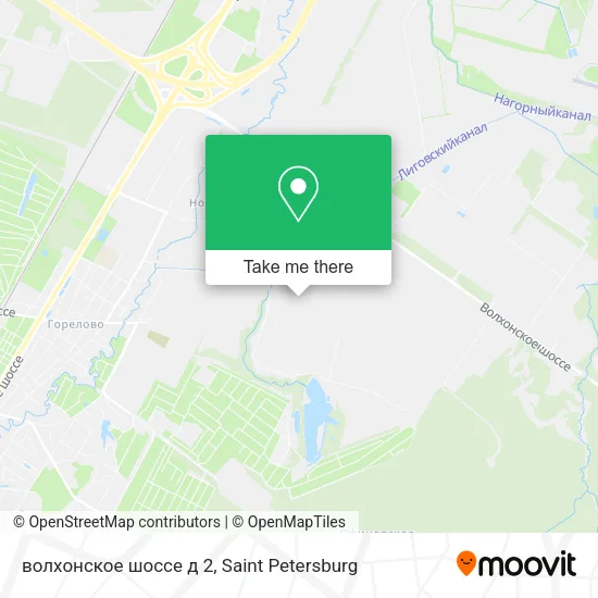 волхонское шоссе д 2 map