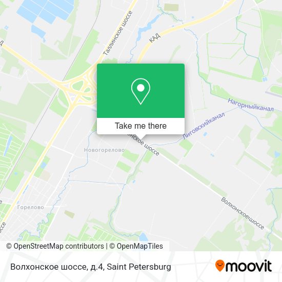 Волхонское шоссе, д.4 map