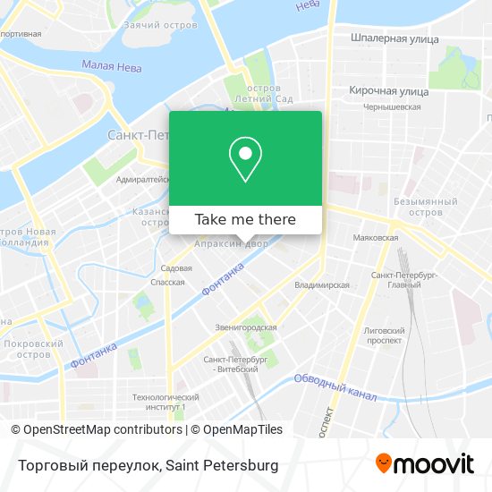 Торговый переулок map