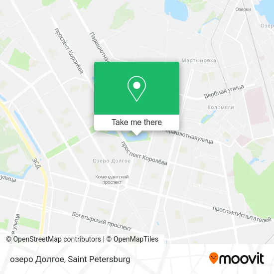 озеро Долгое map