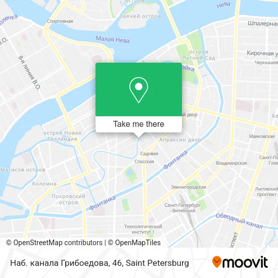 Наб. канала Грибоедова, 46 map