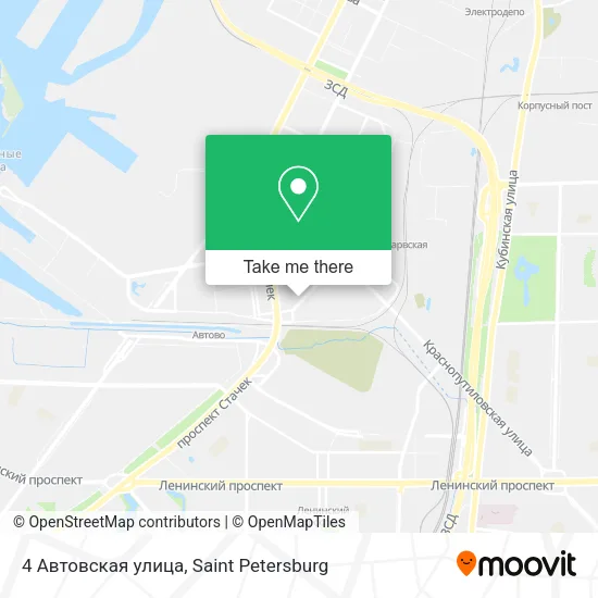 4 Автовская улица map