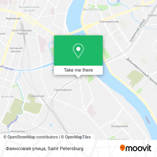 Фаянсовая улица map