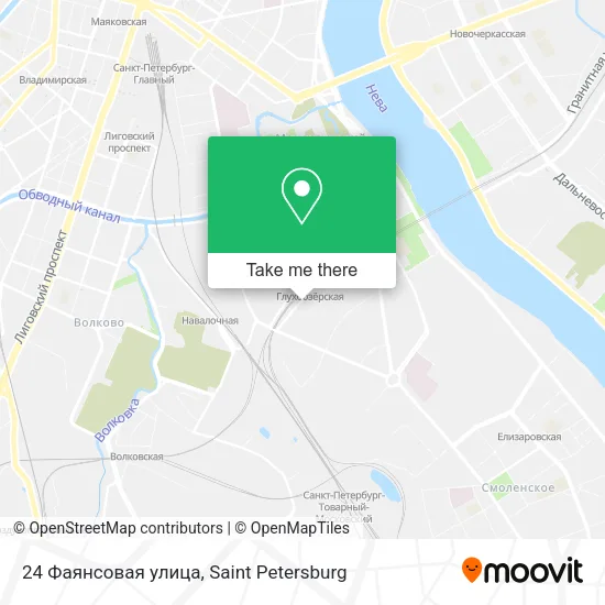 24 Фаянсовая улица map